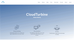 Desktop Screenshot of cloudturbine.com