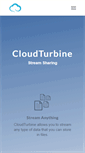 Mobile Screenshot of cloudturbine.com